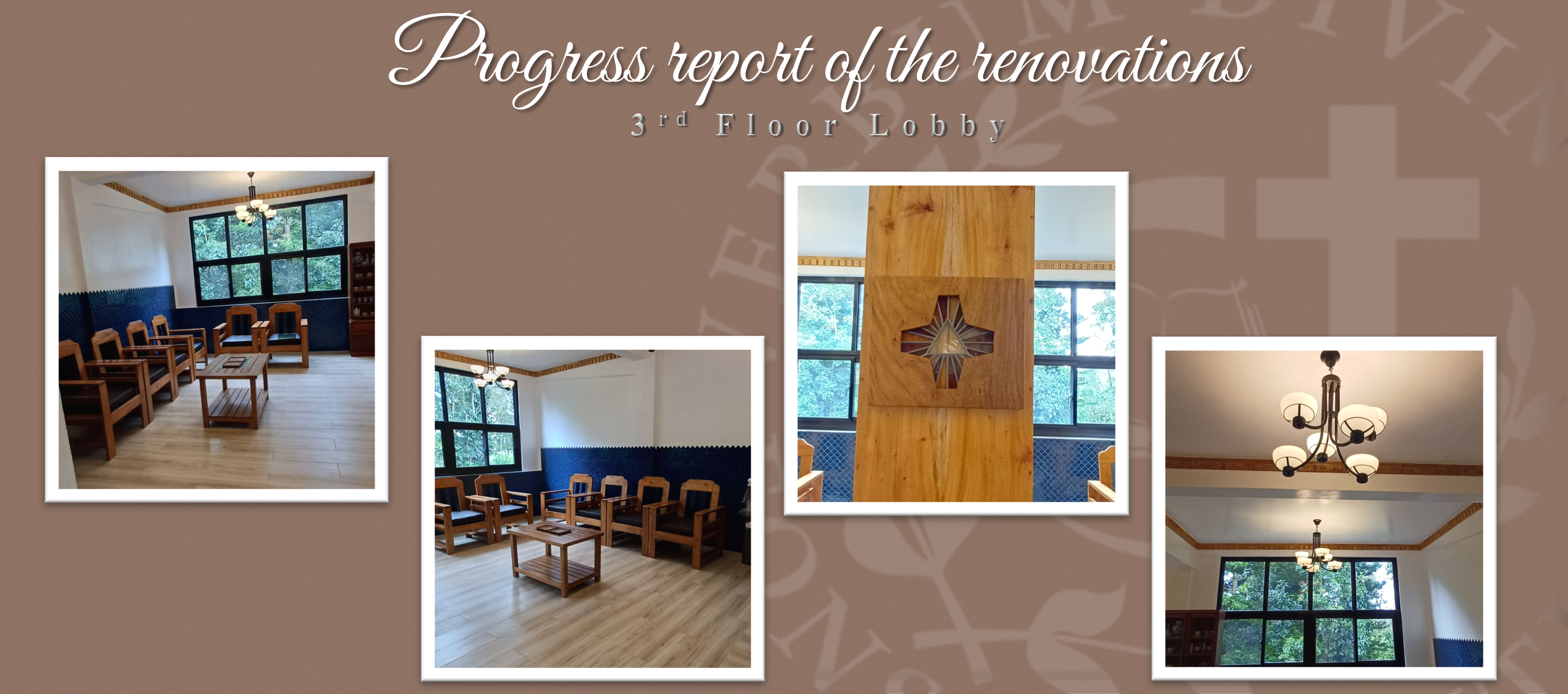 Progress report of the renovations (3rd Floor Lobby)